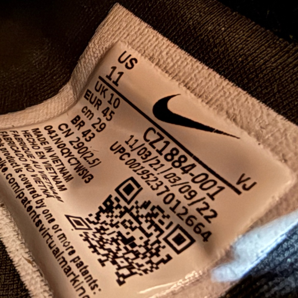 Nike Women's Free 5.0 Flyknit Black White Athletic Shoes Sneakers Size 11 - Picture 5 of 6
